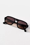 I-sea Slim Aviator Sunglasses In Black