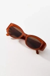 I-sea Translucent Oval Sunglasses In Brown