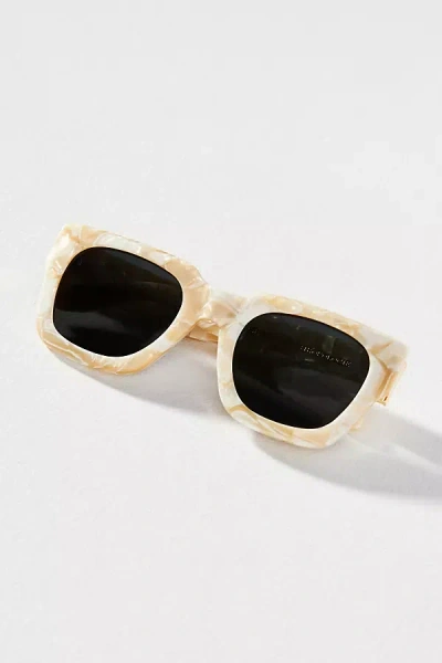 I-sea X Anthropologie Jolene Polarized Sunglasses In White