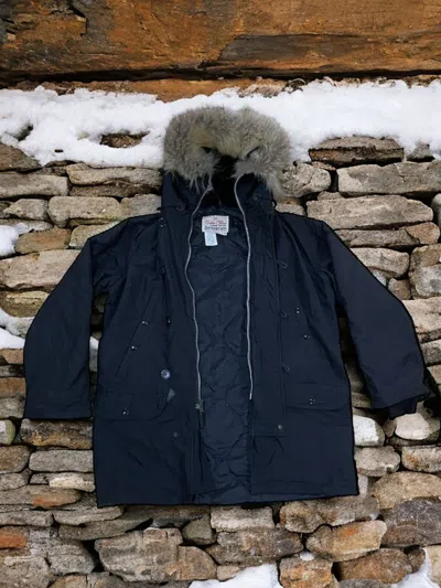 Pre-owned I Spiewak And Sons Vintage Golden Fleece By Spiewak Anorak Jacket In Black