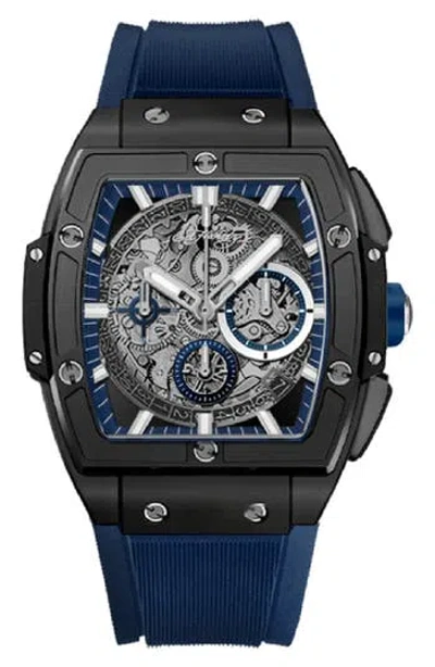 I Touch Ed Hardy Silicone Strap Watch, 42mm