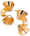INC INTERNATIONAL CONCEPTS GOLD-TONE FOLDED DROP EARRINGS, CREATED FOR MACY'S