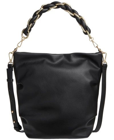 Inc International Concepts Louiey Hobo Bag, Created For Macy's In Black