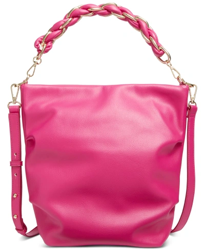 Inc International Concepts Louiey Hobo Bag, Created For Macy's In Pnk Dragonfruit