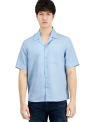 INC INTERNATIONAL CONCEPTS MEN'S KYLO CAMP SHIRT, CREATED FOR MACY'S