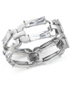 INC INTERNATIONAL CONCEPTS STONE CHAIN LINK STRETCH BRACELET, CREATED FOR MACY'S
