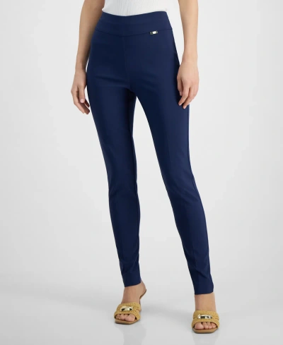 Inc International Concepts Women's High-rise Ultra Skinny Pants, Created For Macy's In Indigo Sea