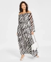 INC INTERNATIONAL CONCEPTS WOMEN'S OFF-THE-SHOULDER MAXI DRESS, CREATED FOR MACY'S