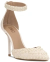 INC INTERNATIONAL CONCEPTS WOMEN'S SEDAINA ANKLE-STRAP PUMPS, CREATED FOR MACY'S