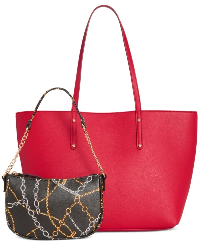 Inc International Concepts Zoiey 2-1 Tote, Created For Macy's In Red Pepper,link