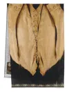 Ia London Graphic-print Scarf In Brown