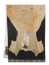 Ia London Graphic Print Scarf In Brown
