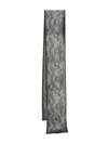 Ia London Lace Pattern Scarf In Green