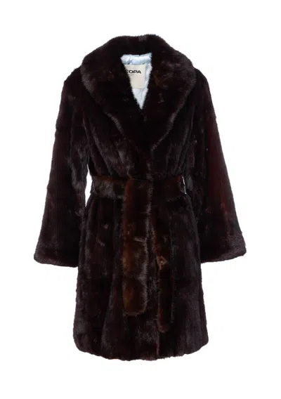 Iacopa Coats In Brown