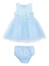 Iame Baby Girls Starlight Dress In Blue