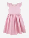 Iame Girls All Over Print Dress In Pink