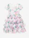 Iame Girls Peony Princess Dress In White