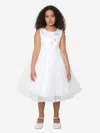 Iame Girls Tulle Dress In White