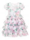 Iame Peony Princess Dress In White