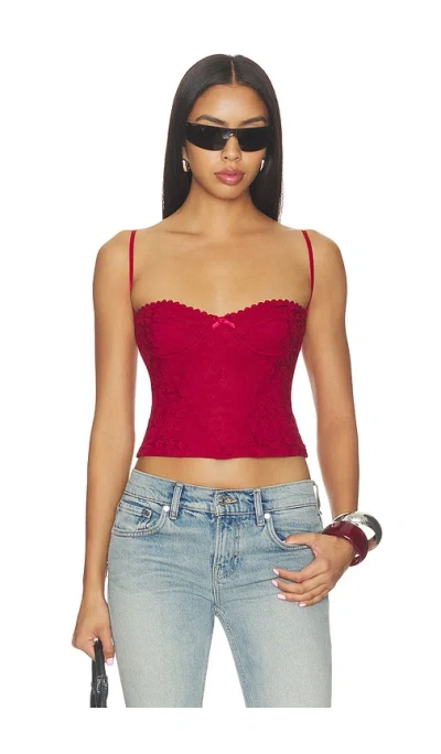 I.am.gia Arabelle Corset In Red