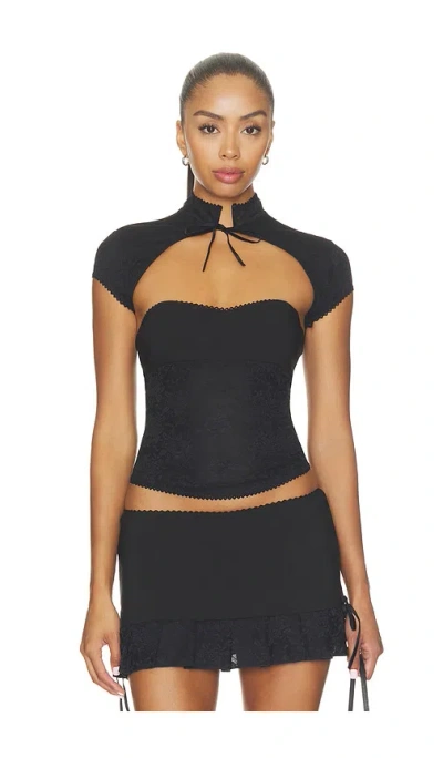 I.am.gia Aris Two-piece Top In Black