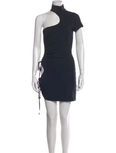 Pre-owned I.am.gia Bamboo Mini Dress In Blue