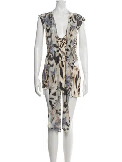 Pre-owned I.am.gia Bamboo Mini Dress W/ Tags In Multi