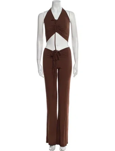 Pre-owned I.am.gia Bamboo Set W/ Tags In Brown