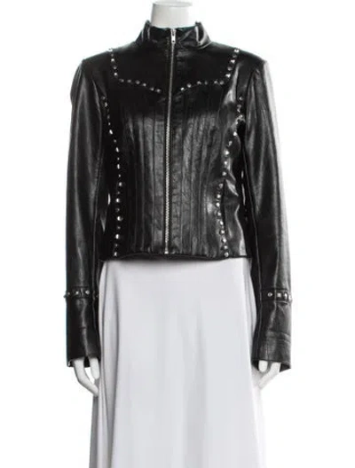 Pre-owned I.am.gia Biker Jacket In Black