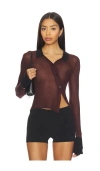I.am.gia Davina Top In Brown