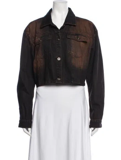 Pre-owned I.am.gia Denim Jacket In Black