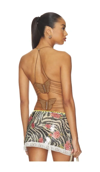 I.am.gia Ellery Top In Safari Print