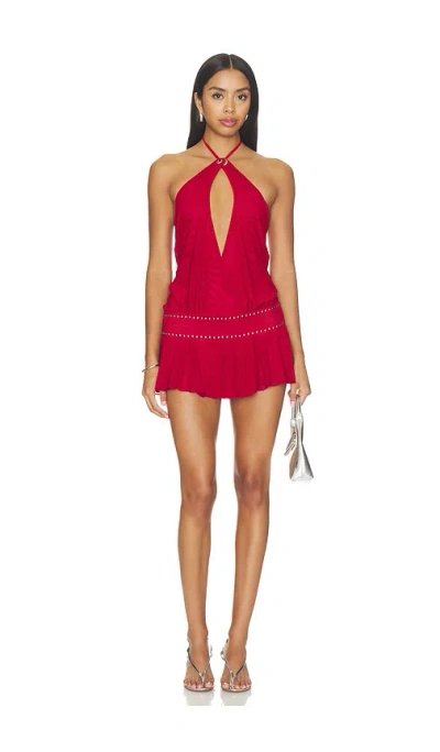 I.am.gia Elowen Mini Dress In Red