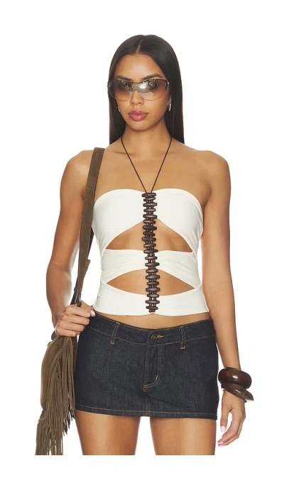 I.am.gia Fennick Top In Cream