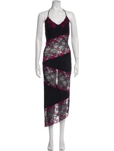 Pre-owned I.am.gia Floral Print Long Dress W/ Tags In Multi