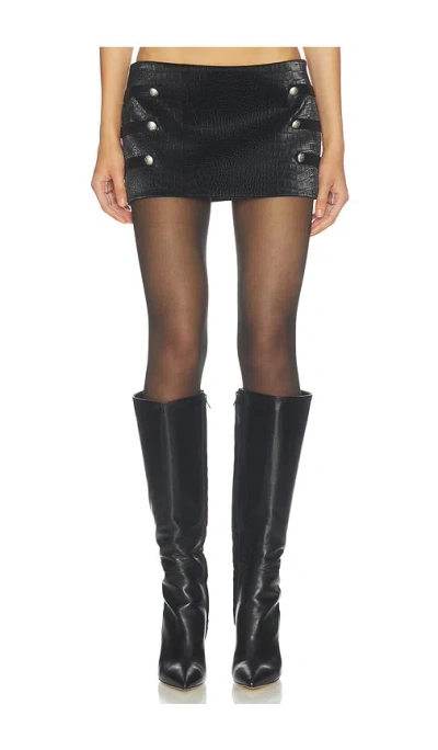 I.am.gia Idalia Mini Skirt In Black