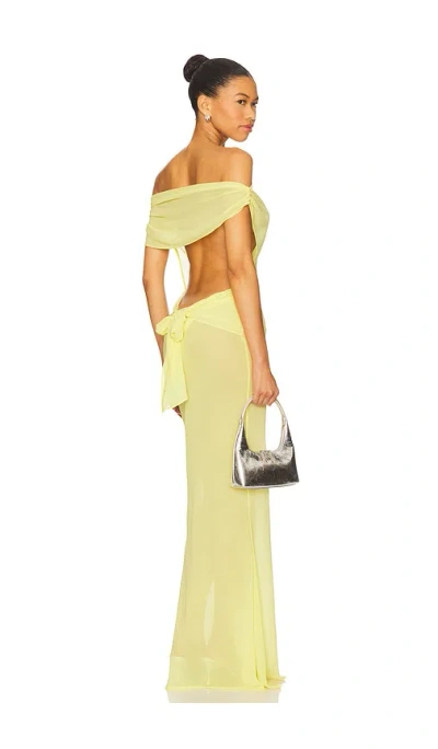 I.am.gia Khalo Maxi Dress In Yellow