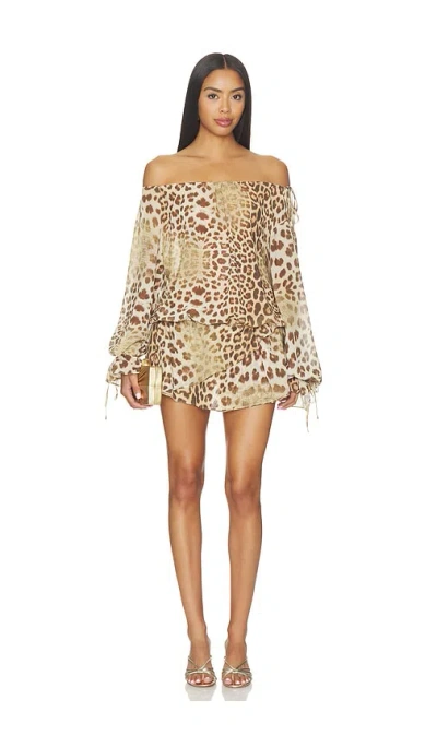I.am.gia Luisa Mini Dress In Yellow