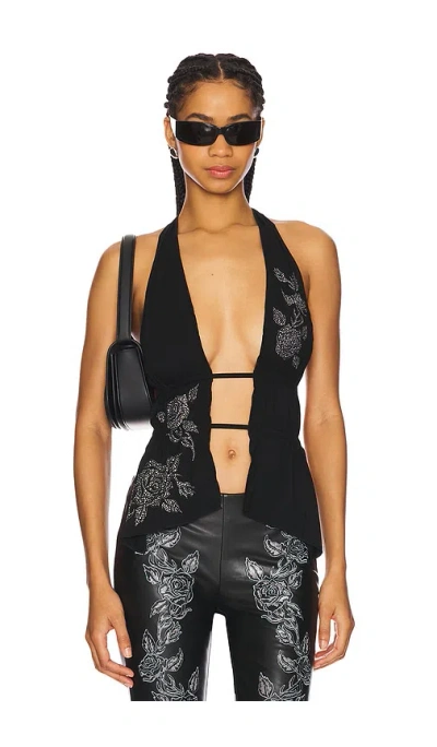 I.am.gia Mazzie Top In Black