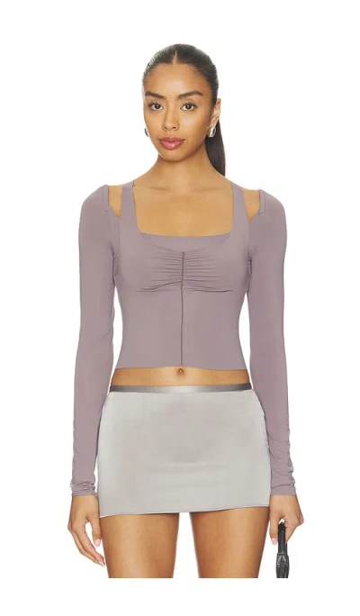 I.am.gia Nerina Top In Purple