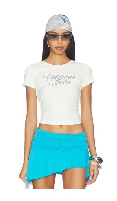 I.am.gia Odezia Tee In White