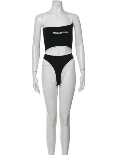Pre-owned I.am.gia One-shoulder Jumpsuit In Black
