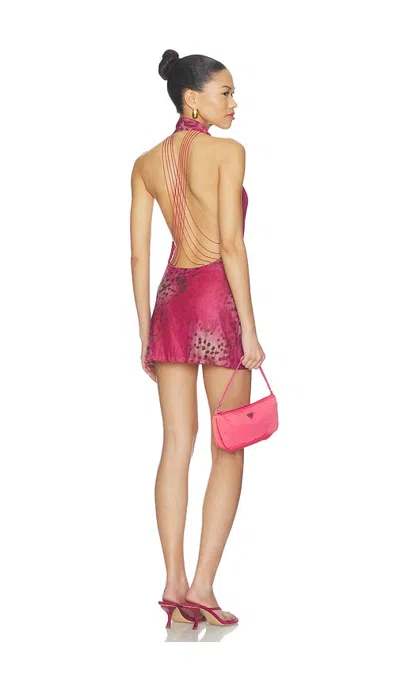 I.am.gia Ruby Halter Dress In Pink