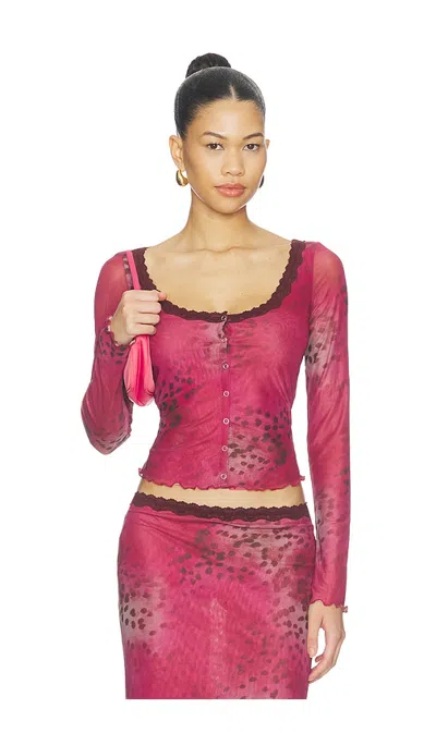I.am.gia Scarlet Top In Pink
