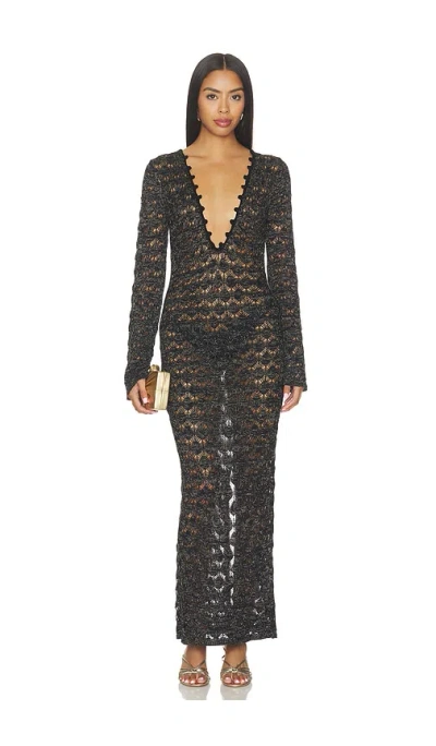 I.am.gia Sienna Maxi Dress In Black
