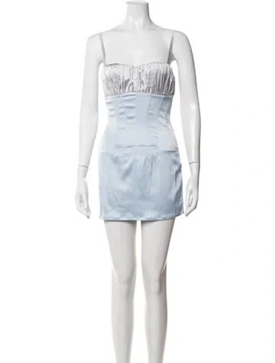 Pre-owned I.am.gia Strapless Mini Dress In Black