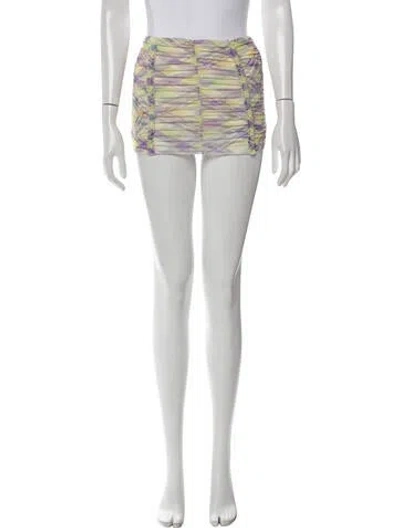 Pre-owned I.am.gia Striped Strapless Top In Black