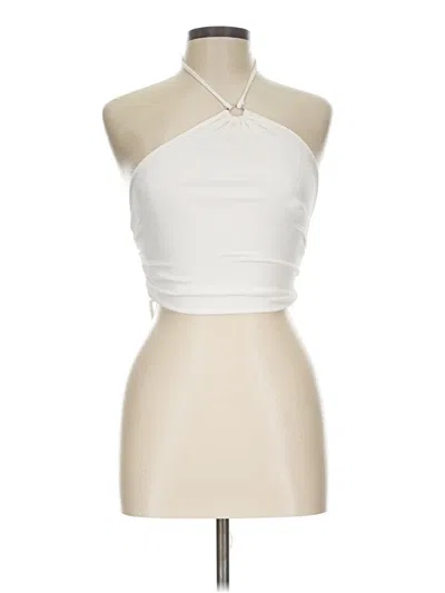 Pre-owned I.am.gia Tank Top Ivory Halter Neckline Tops