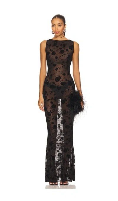I.am.gia Venetia Maxi Dress In Black