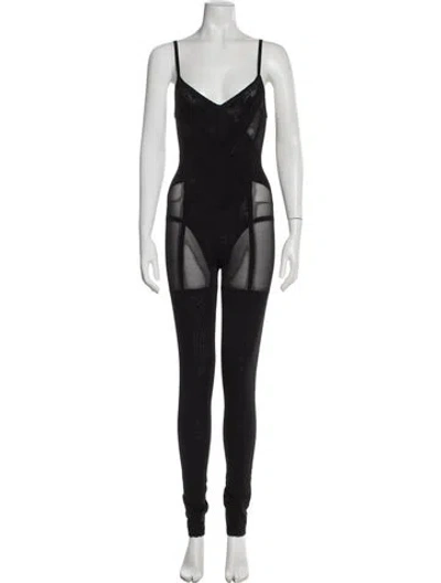 Pre-owned I.am.gia V-neck Jumpsuit In Black